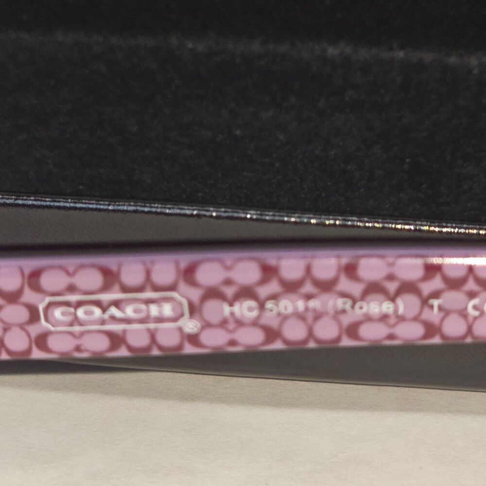 Coach Frames Glasses Readers +2 Logo Satin Purple Logo Design (9070) 53 15 135 - Picture 9 of 9